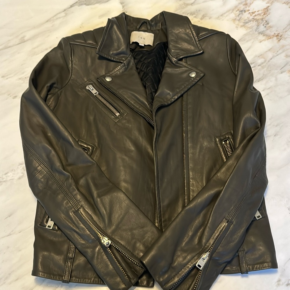 IRO real leather jacket